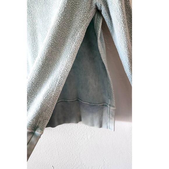 Pam & Gela Cotton Modal Hooded Side Split Hoodie Sweater Pullover Size XS - Picture 8 of 9